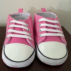 NEW Baby Girls Star High Top Sneaker